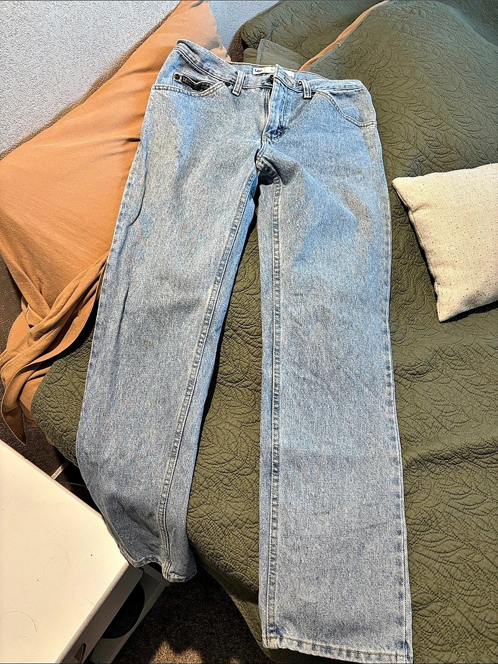 Lee Regular Fit Straight Leg Jeans